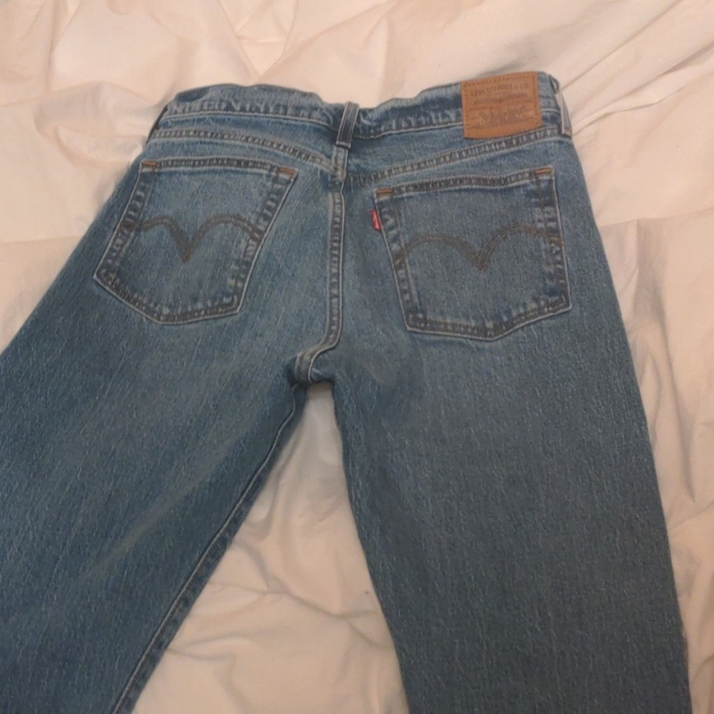 Wedgie straight Levi's